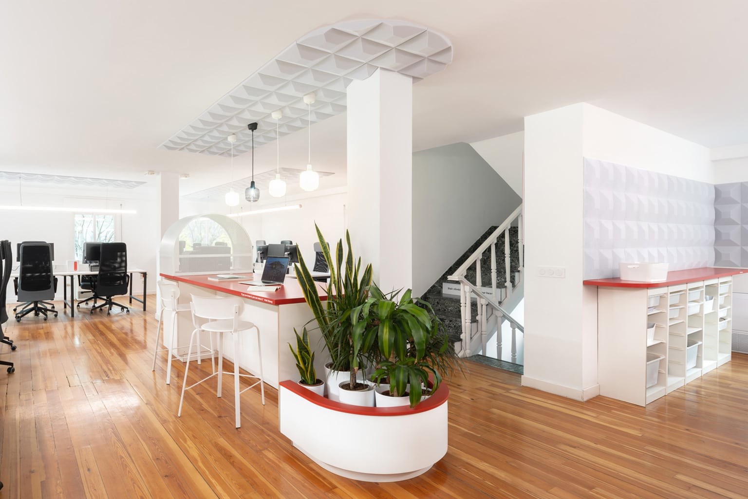 Nextail House oasis, by 2BOLD, workplace design at Madrid